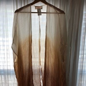 Gradient flowy free people kimono
